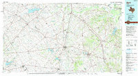Mexia 1985 topographic map thumbnail