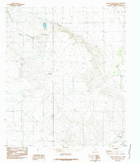 Mickey Draw East 1984 topographic map thumbnail