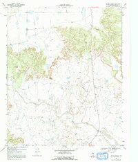 Middle Creek 1969 topographic map thumbnail