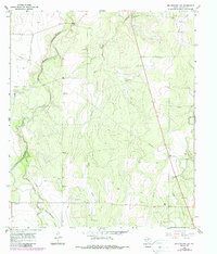 Millersview NW 1967 topographic map thumbnail