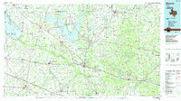 Mineola 1985 topographic map thumbnail
