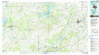 Mineral Wells 1985 topographic map thumbnail