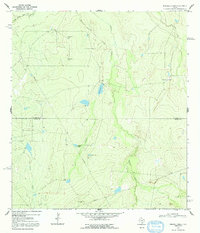 Mirasol Creek 1969 topographic map thumbnail