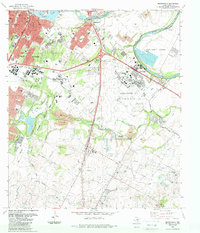 Montopolis 1988 topographic map preview