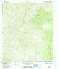 Monument Mountain SE 1967 topographic map thumbnail