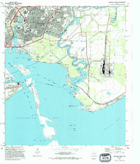 Morgans Point 1993 topographic map thumbnail