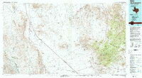 Mount Livermore 1985 topographic map thumbnail