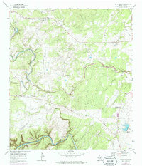 Mountain City 1968 topographic map thumbnail