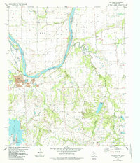Mulberry 1985 topographic map thumbnail