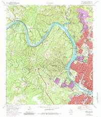 Austin West 1966 topographic map thumbnail