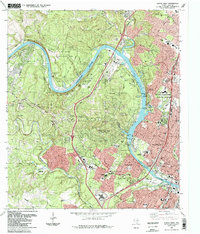 Austin West 1988 topographic map thumbnail