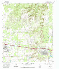 Baird 1966 topographic map thumbnail
