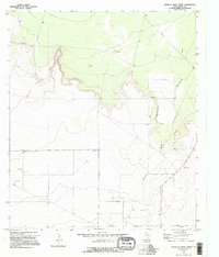 Barrilla Draw North 1970 topographic map thumbnail