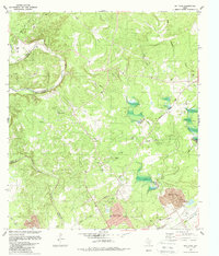 Bat Cave 1988 topographic map thumbnail