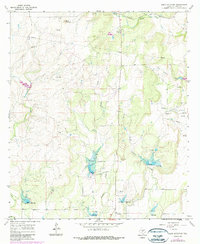 Bead Mountain 1967 topographic map thumbnail