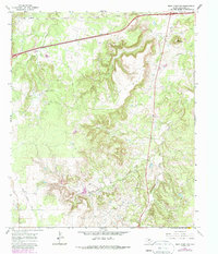 Bear Mountain 1966 topographic map thumbnail