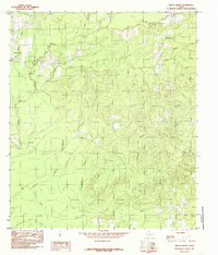 Beech Grove 1984 topographic map preview