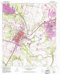 Belton 1965 topographic map thumbnail