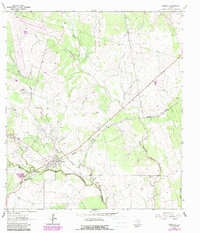 Berclair 1963 topographic map thumbnail
