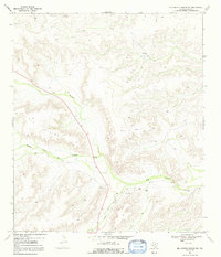 Big Canyon Ranch NW 1969 topographic map thumbnail