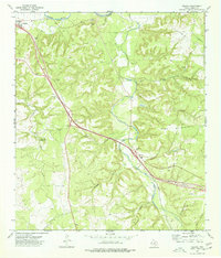 Segovia 1974 topographic map thumbnail