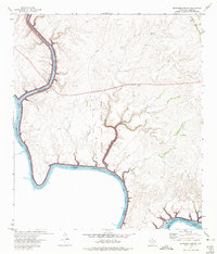 Seminole Canyon 1972 topographic map thumbnail