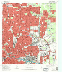 Settegast 1982 topographic map preview