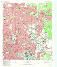Settegast 1982 topographic map thumbnail