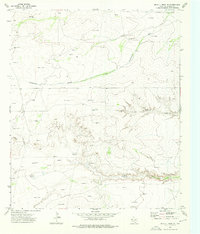 Seven L Peak NE 1973 topographic map thumbnail
