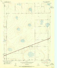 Sevenmile Basin 1953 topographic map thumbnail