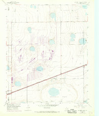Sevenmile Basin 1953 topographic map thumbnail