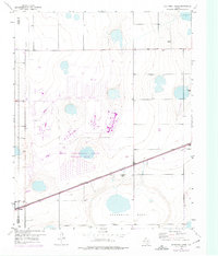 Sevenmile Basin 1953 topographic map thumbnail