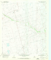 Sevenmile Corner NE 1970 topographic map thumbnail