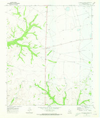 Sevenmile Corner 1970 topographic map thumbnail