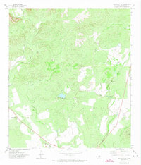 Sevenmile Hill 1971 topographic map thumbnail