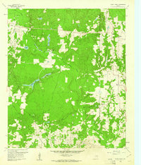 Shady Grove 1960 topographic map thumbnail