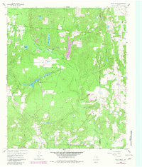 Shady Grove 1960 topographic map thumbnail
