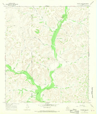 Shafter Draw 1967 topographic map thumbnail