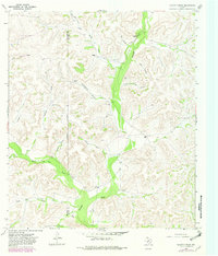 Shafter Draw 1967 topographic map thumbnail
