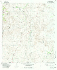 Shafter 1983 topographic map thumbnail