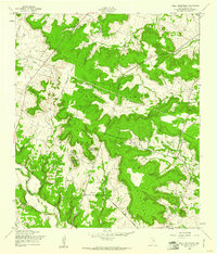 Shell Mountains 1958 topographic map thumbnail