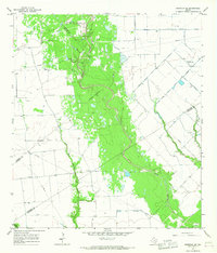 Sheridan SE 1965 topographic map thumbnail