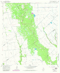 Sheridan SE 1965 topographic map thumbnail