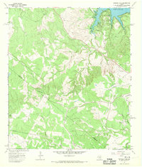 Shingle Hills 1967 topographic map thumbnail
