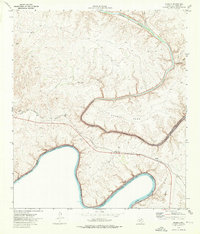 Shumla 1973 topographic map preview