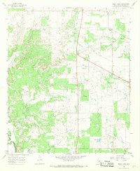 Sibley Creek 1966 topographic map thumbnail