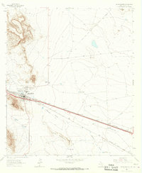 Sierra Blanca 1964 topographic map thumbnail