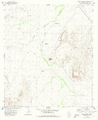 Sierra Madera NE 1980 topographic map thumbnail