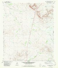 Sierra Madera NW 1980 topographic map thumbnail