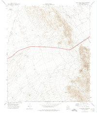 Silver King Canyon 1972 topographic map thumbnail